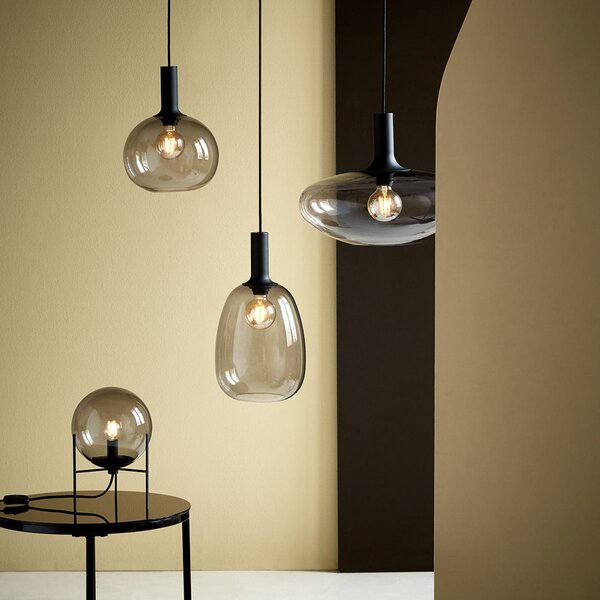 Stolne Lampa Nordlux, Alton, Sivo, Dnevna soba, Staklo, Moderan