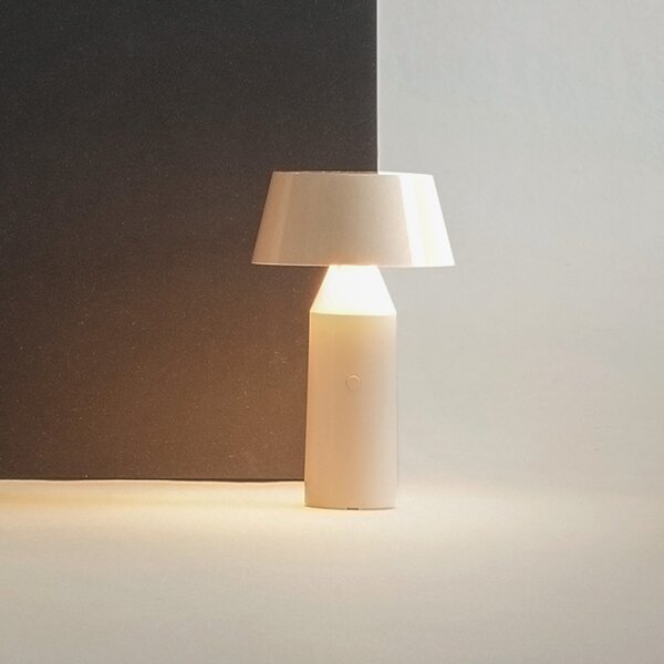 Stolne Lampa MARSET, Bicoca, prigušiv, Bijela, Dnevna soba, Plastika, Dizajn