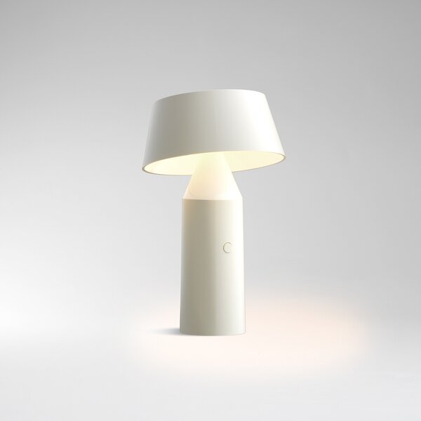 Stolne Lampa MARSET, Bicoca, prigušiv, Bijela, Dnevna soba, Plastika, Dizajn