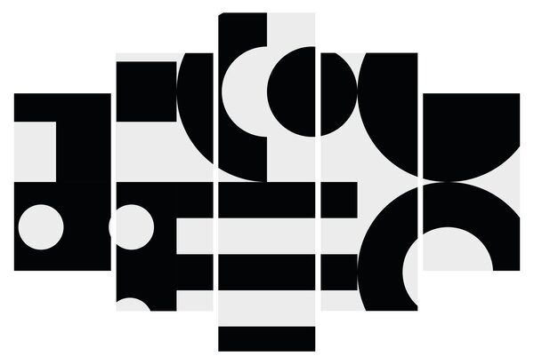 Slika - Geometrijska apstrakcija N⁰3 (150x105 cm)