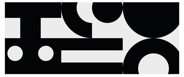 Slika - Geometrijska apstrakcija N⁰3 (120x50 cm)