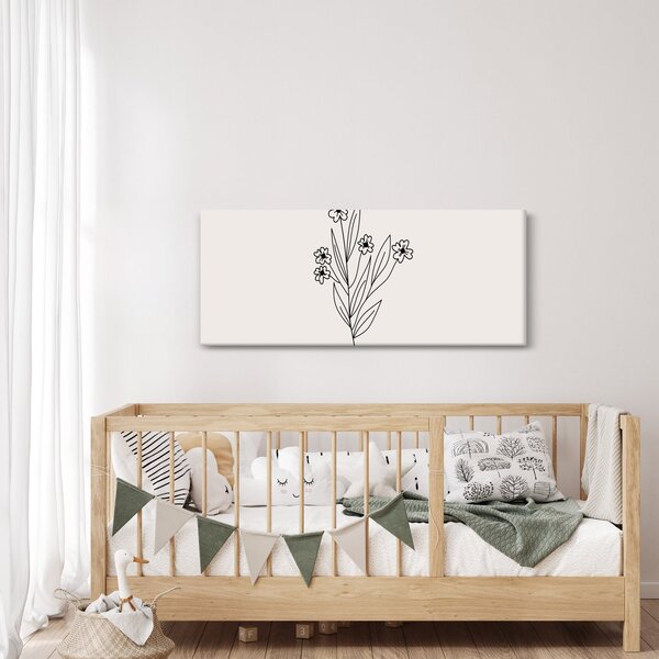 Slika - Livadni cvijet N⁰1 (120x50 cm)