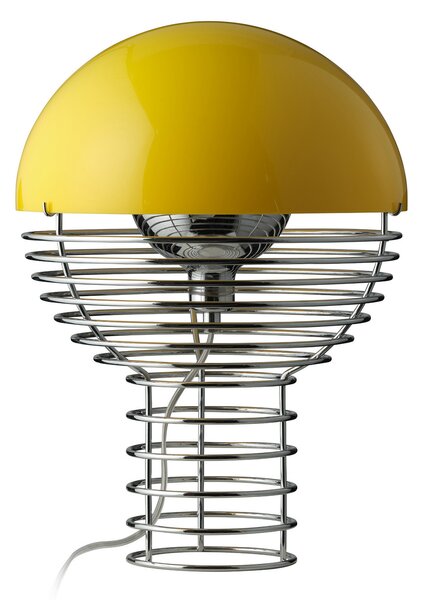 Stolne Lampa Verpan, Wire Small, Metalik, Dnevna soba, Metal, Dizajn