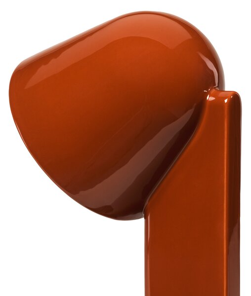 Stolne Lampa FLOS, Céramique Down, prigušiv, Crvena, Dnevna soba, Keramika, Dizajn
