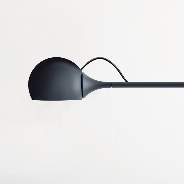 Stolne Lampa Artemide, Ixa, prigušiv, Crno, Dnevna soba, Metal, Dizajn