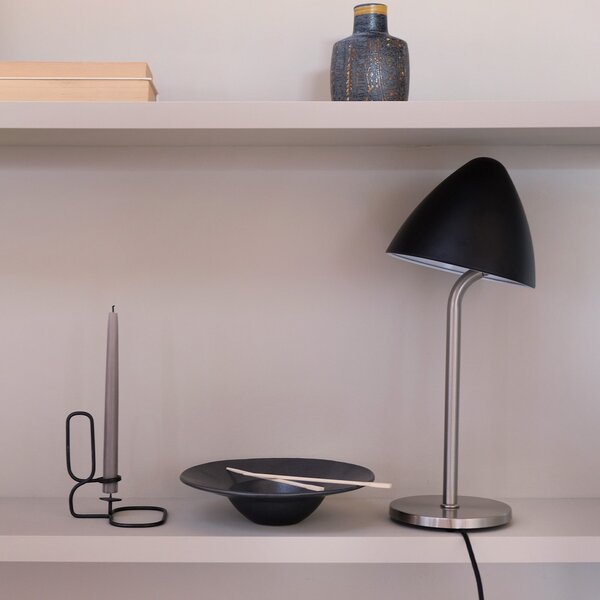 Stolne Lampa Dyberg Larsen, Oulu, Metalik, Dnevna soba, Metal, Dizajn