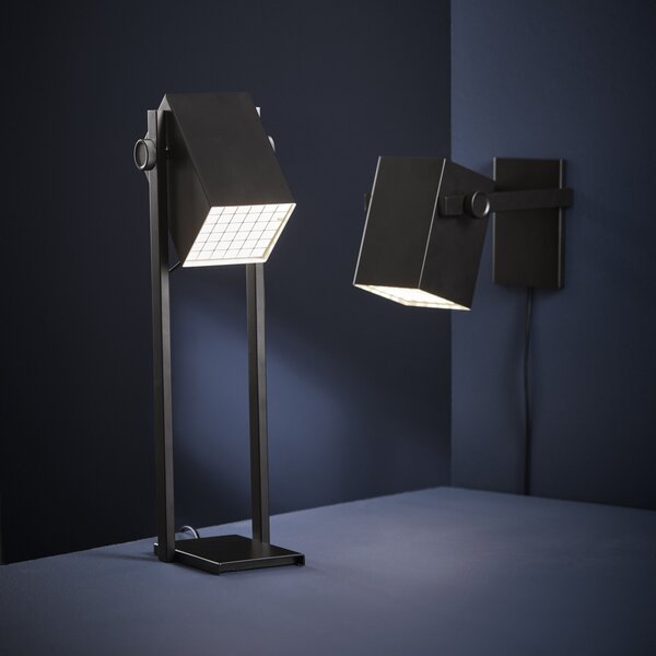 Stolne Lampa FRANDSEN, BF Quadro, Crno, Dnevna soba, Metal, Dizajn