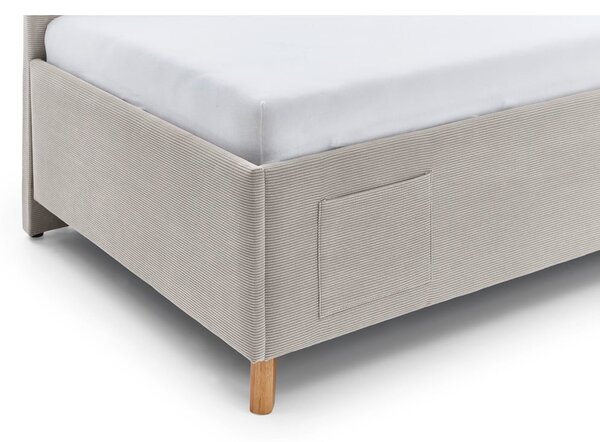 Bež podstavljeni kutni dječji krevet bez podnice 120x200 cm Cool – Meise Möbel