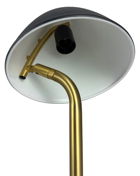Stolne Lampa Dyberg Larsen, Oulu, Crno, Dnevna soba, Metal, Dizajn