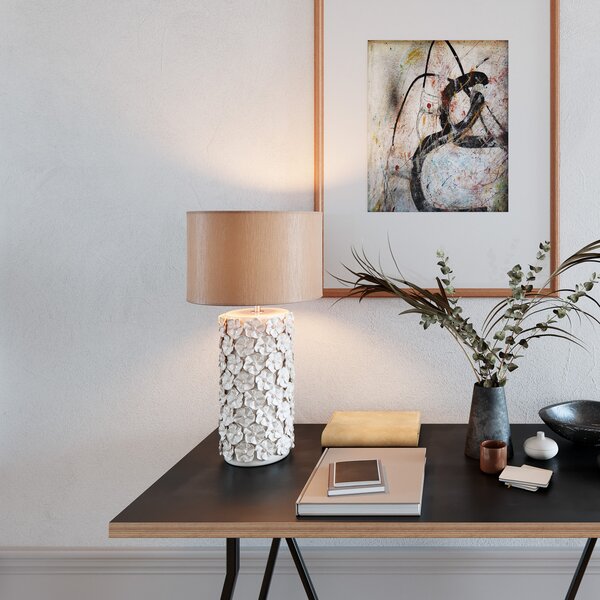 Stolne Lampa By Rydéns, Fiore, Bež, Dnevna soba, Keramika