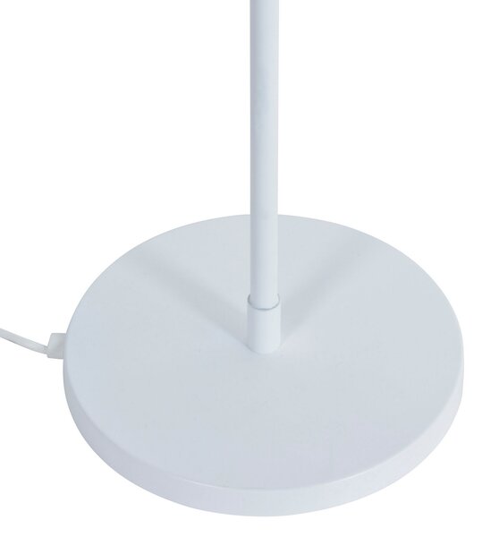 Podne Lampa Forestier, Bamboo Light, Bijela, Dnevna soba, Bambus, Dizajn