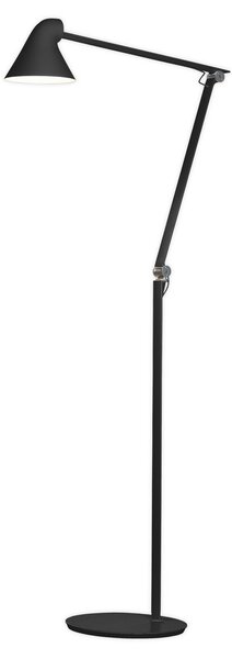 Podne Lampa Louis Poulsen, NJP, prigušiv, Crno, Dnevna soba, Metal, Dizajn