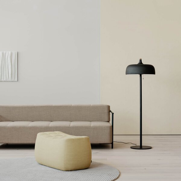Podne Lampa Northern, Acorn, Crno, Dnevna soba, Metal, Dizajn