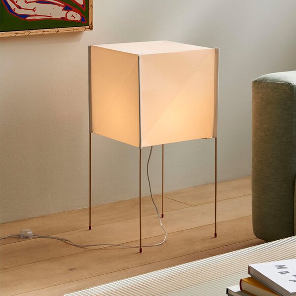 Podne Lampa HAY, Pper Cube, Bijela, Dnevna soba, Plastika, Dizajn