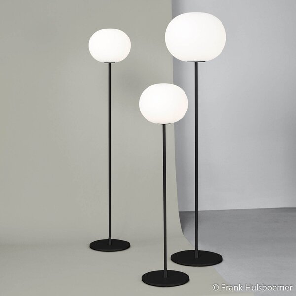 Podne Lampa FLOS, Glo-Ball F1, prigušiv, Bijela, Dnevna soba, Staklo, Dizajn