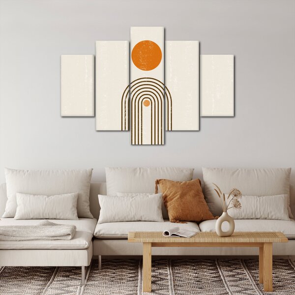 Slika - Smeđi lukovi (150x105 cm)