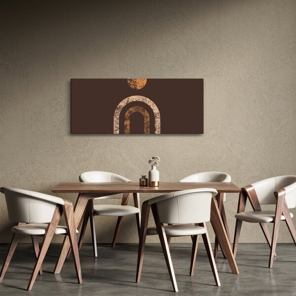 Slika - Narančasti lukovi N⁰1 (120x50 cm)
