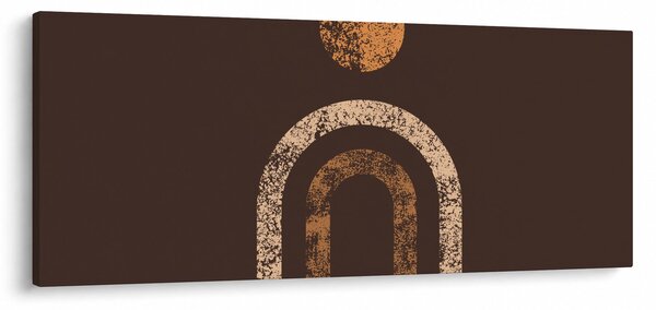 Slika - Narančasti lukovi N⁰1 (120x50 cm)