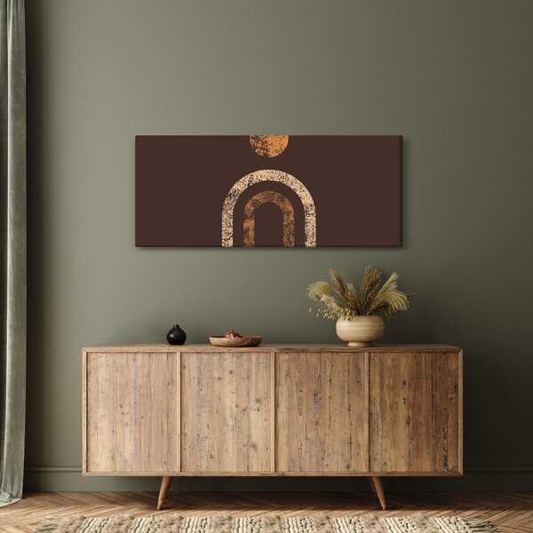 Slika - Narančasti lukovi N⁰1 (120x50 cm)