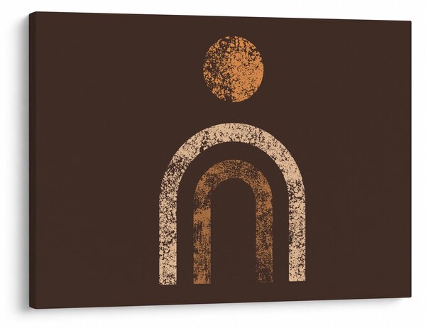 Slika - Narančasti lukovi N⁰1 (70x50 cm)