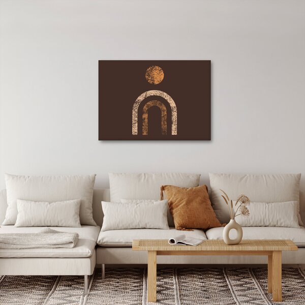 Slika - Narančasti lukovi N⁰1 (70x50 cm)