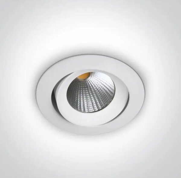 UGRADBENA SVJETILJKA LED/7W/3000K/420lm/24°/240V BIJELA DM11107A/W/W#
