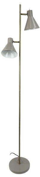 Podne Lampa Dyberg Larsen, Sleep, Sivo, Dnevna soba, Metal, Dizajn