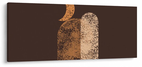 Slika - Narančasti lukovi N⁰2 (120x50 cm)