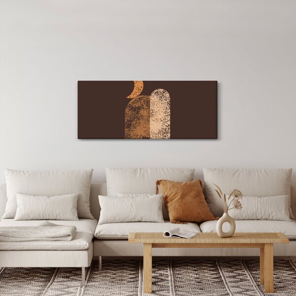 Slika - Narančasti lukovi N⁰2 (120x50 cm)