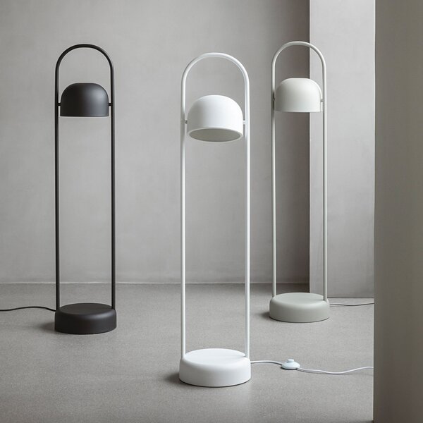 Podne Lampa PLEASE WAIT to be SEATED, Quay, Sivo, Dnevna soba, Metal, Moderan