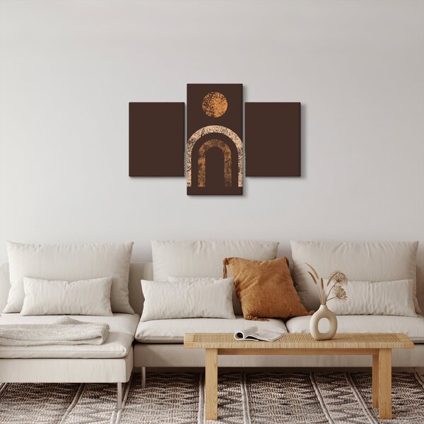 Slika - Narančasti lukovi N⁰1 (90x60 cm)
