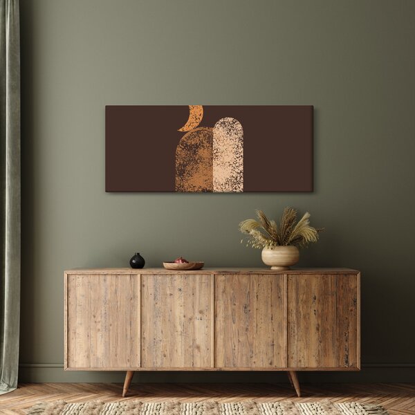 Slika - Narančasti lukovi N⁰2 (120x50 cm)