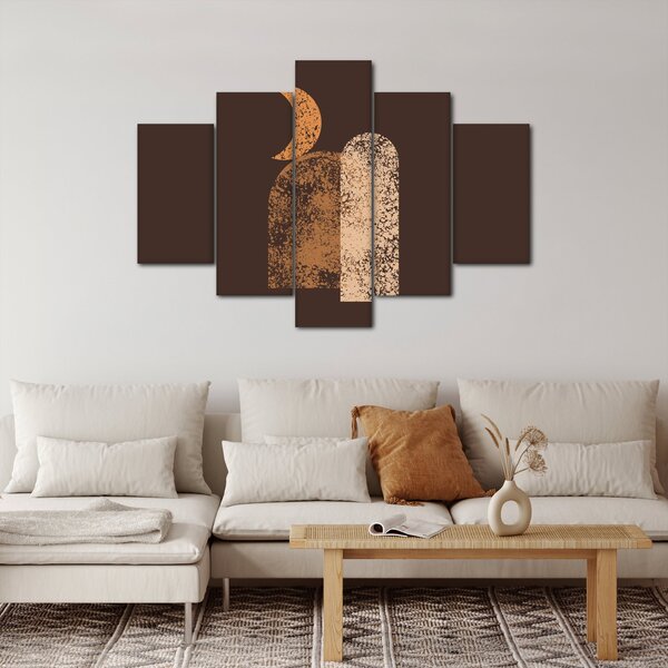 Slika - Narančasti lukovi N⁰2 (150x105 cm)