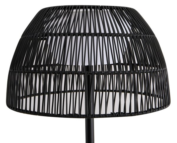 Vanjske Svjetiljka Lucande, Heribio, Crno, Balkon, Metal, Moderan