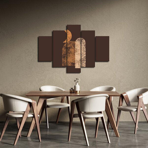 Slika - Narančasti lukovi N⁰2 (150x105 cm)