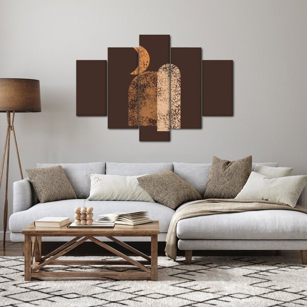 Slika - Narančasti lukovi N⁰2 (150x105 cm)