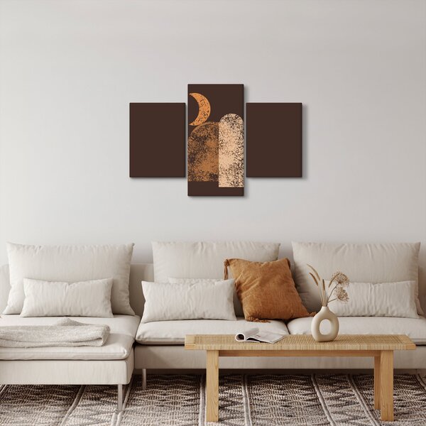 Slika - Narančasti lukovi N⁰2 (90x60 cm)