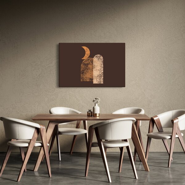 Slika - Narančasti lukovi N⁰2 (90x60 cm)
