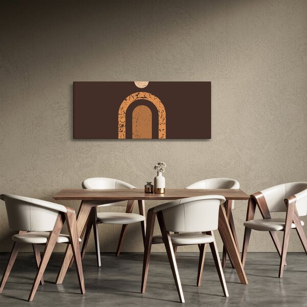 Slika - Narančasti lukovi N⁰3 (120x50 cm)