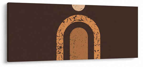 Slika - Narančasti lukovi N⁰3 (120x50 cm)