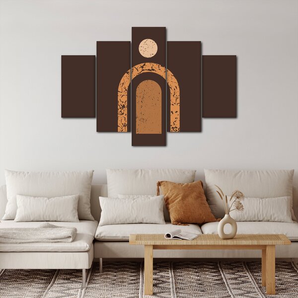 Slika - Narančasti lukovi N⁰3 (150x105 cm)