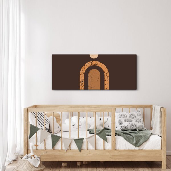 Slika - Narančasti lukovi N⁰3 (120x50 cm)