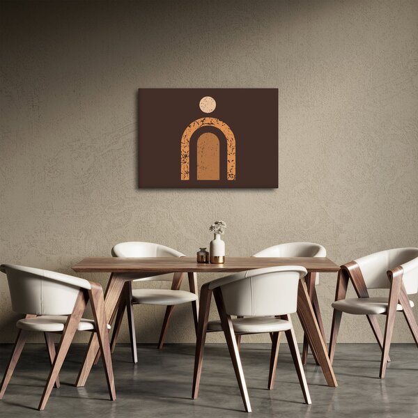 Slika - Narančasti lukovi N⁰3 (70x50 cm)