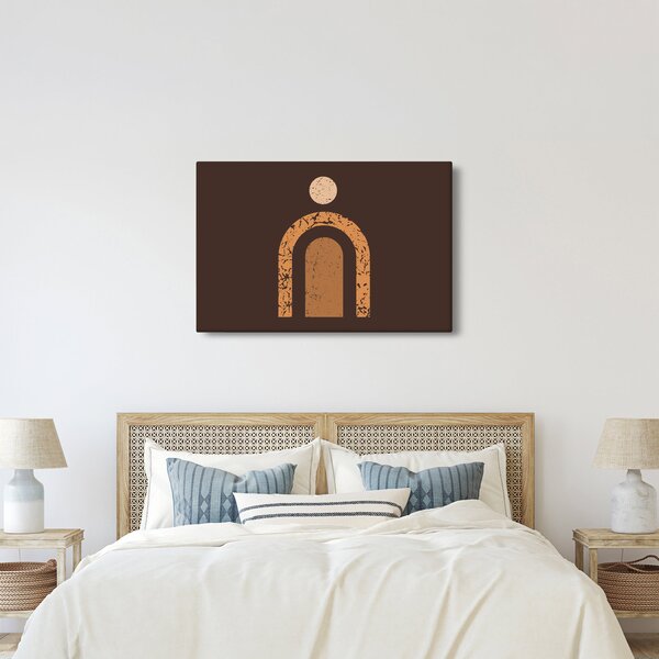 Slika - Narančasti lukovi N⁰3 (90x60 cm)