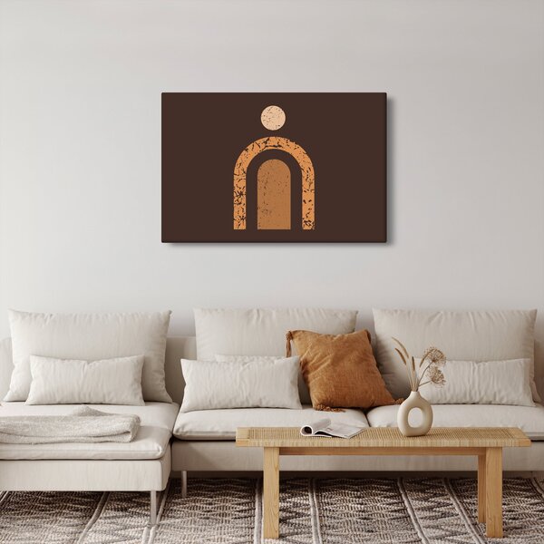 Slika - Narančasti lukovi N⁰3 (90x60 cm)