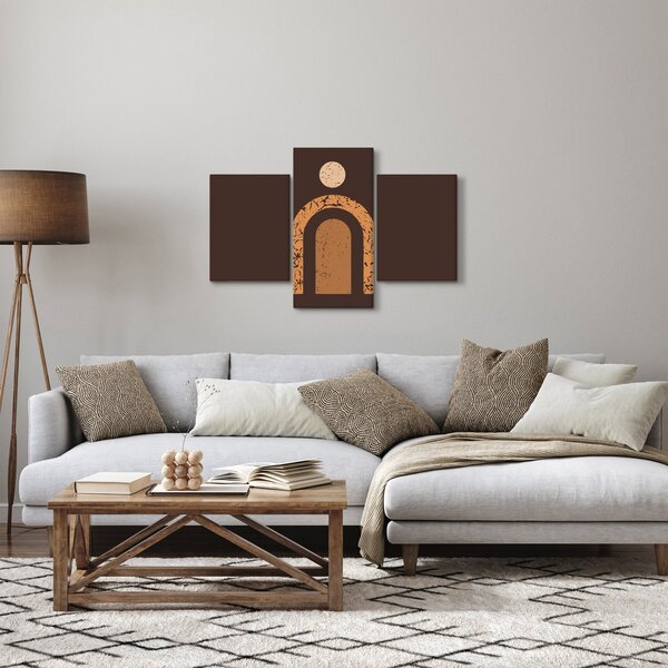 Slika - Narančasti lukovi N⁰3 (90x60 cm)