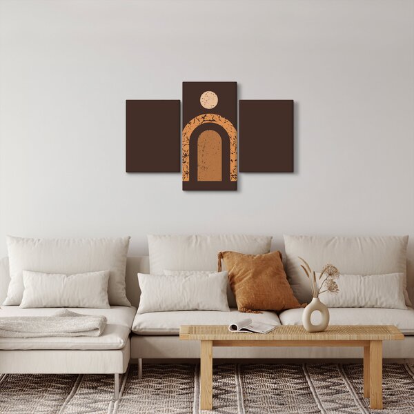 Slika - Narančasti lukovi N⁰3 (90x60 cm)