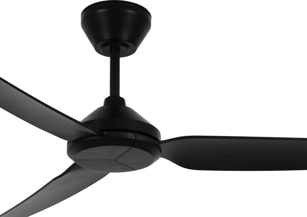 Beacon Lighting Stropni ventilator Beacon, Polis Black, DC, tih, Ø 137 cm, IP55, Crno, Dnevni boravak/blagovaonica, Plastika