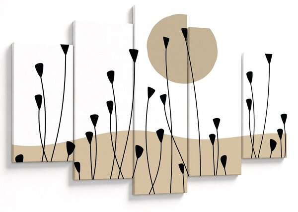 Slika - Grafička livada N⁰2 (150x105 cm)