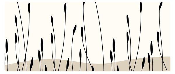 Slika - Grafička livada N⁰3 (120x50 cm)